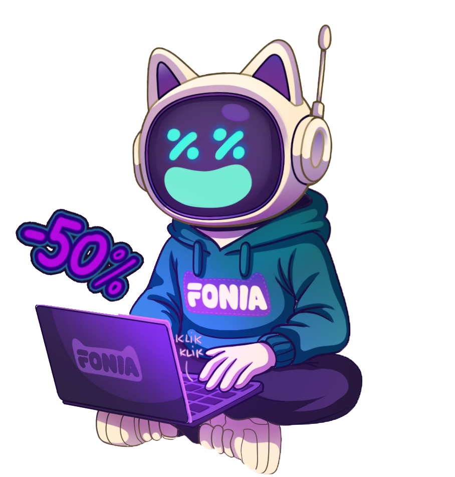 -50% w pierwszym miesiącu - promocja Fonia