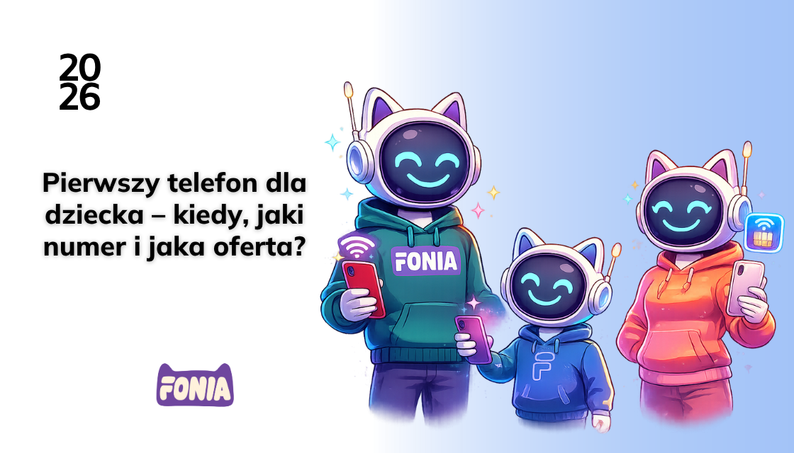Pierwszy telefon dla dziecka