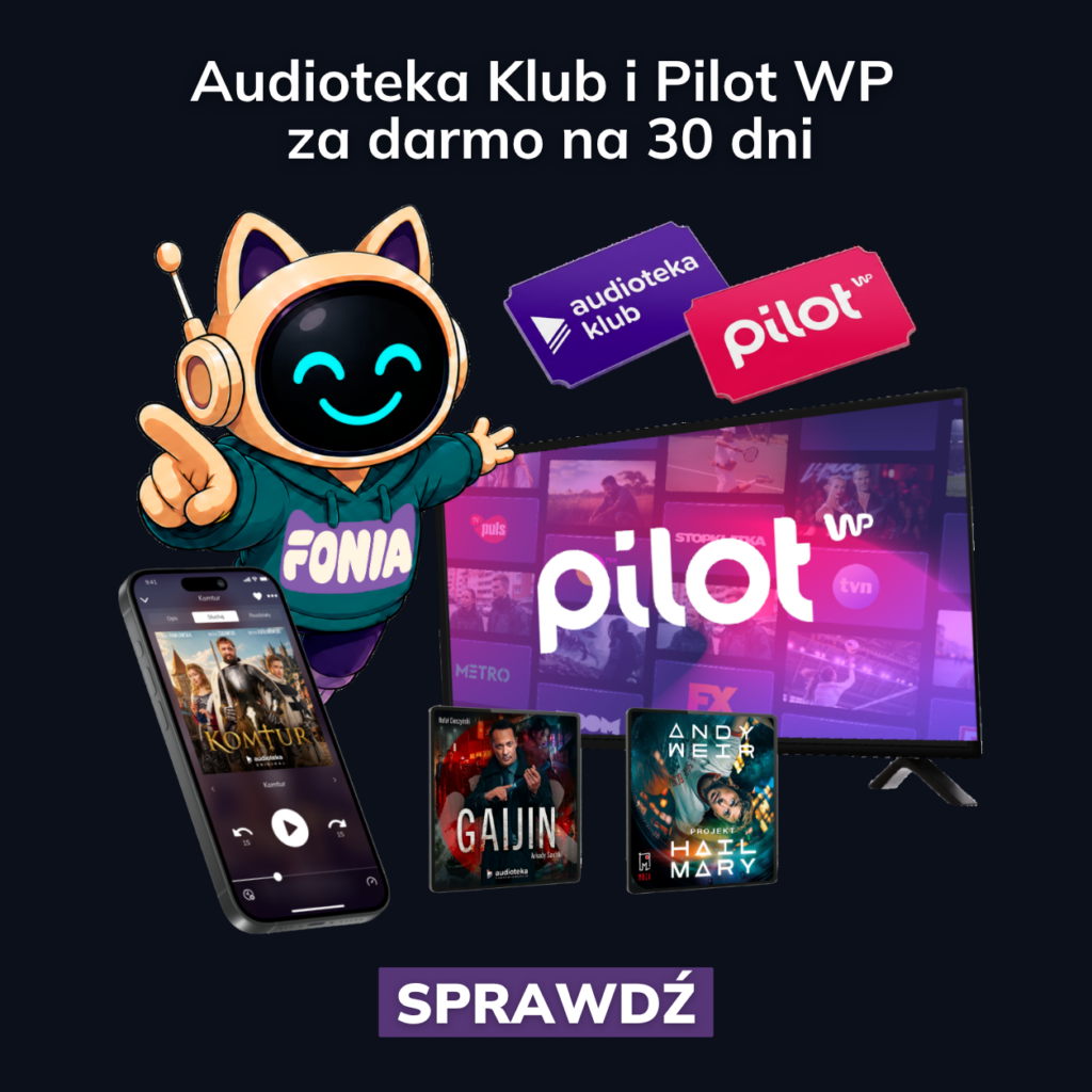 Audioteka i Pilot WP - promocja Fonia