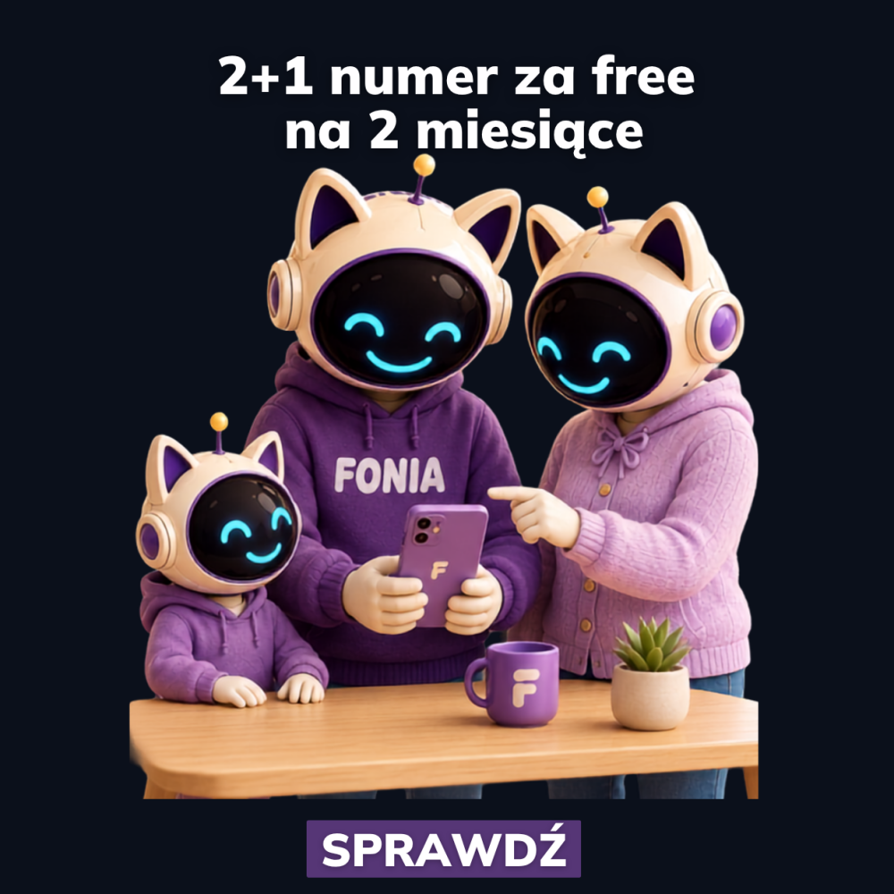 2+1 numer za free na 2 miesiące - promocja FONIA