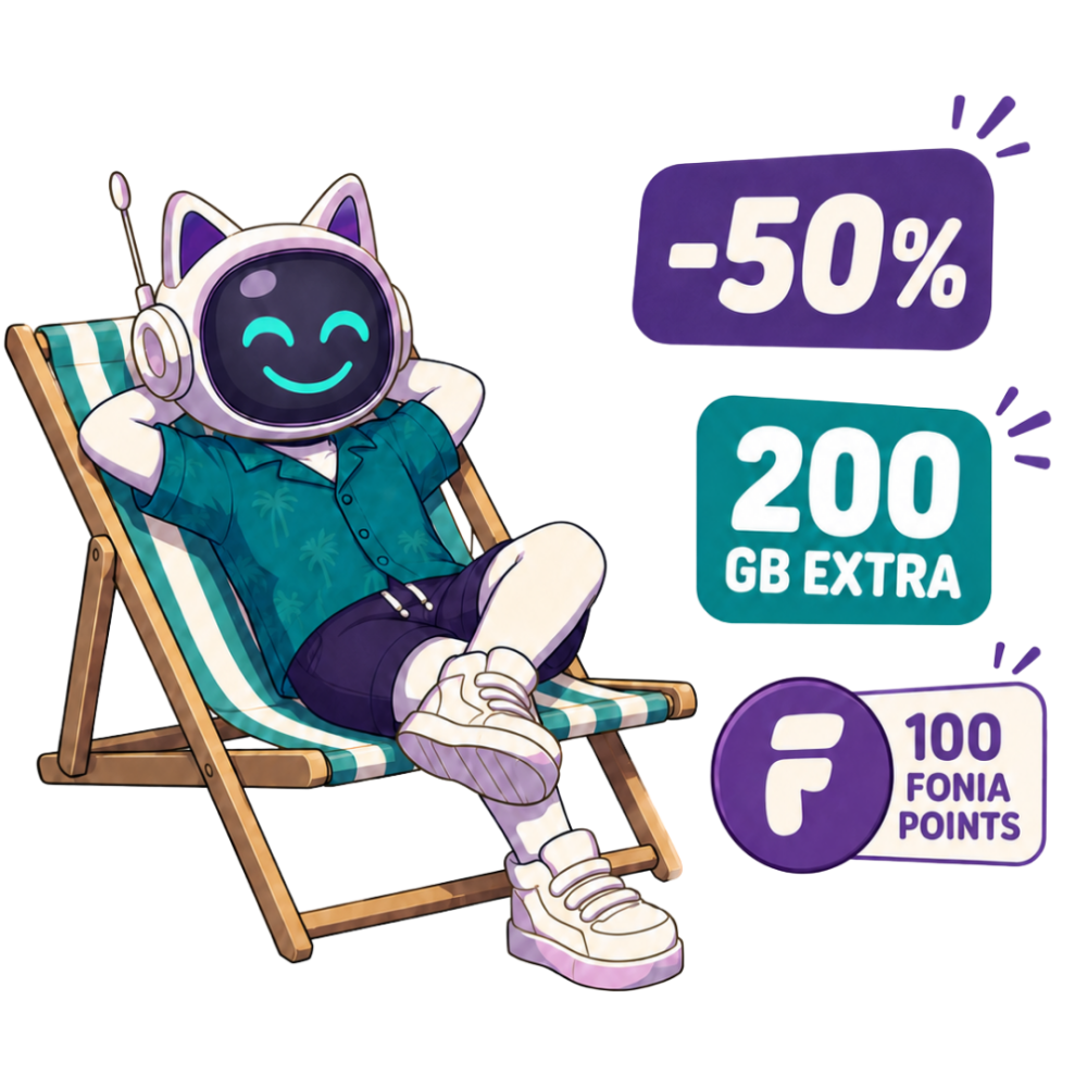 Promocja -50%, 200 GB Extra, 100 Fonia Points